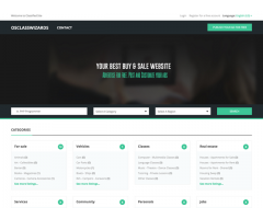 OsclassWizards Free Responsive Theme - Image 1
