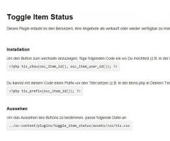 Toggle Item Status - Image 1