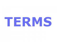 Terms and conditions